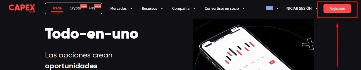 Como es la cuenta demo de Capex