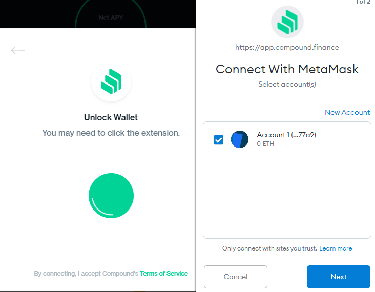 ejemplo para usar metamask
