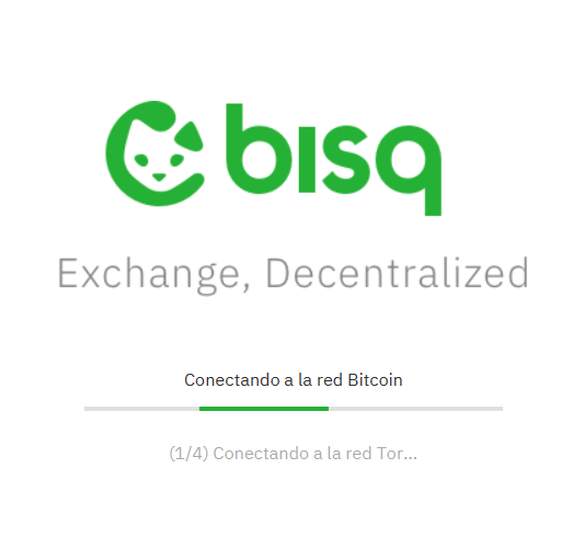 Empezar a usar Bisq